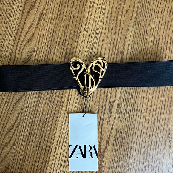Zara STRETCH HEART BELT size 32 - Picture 4 of 7